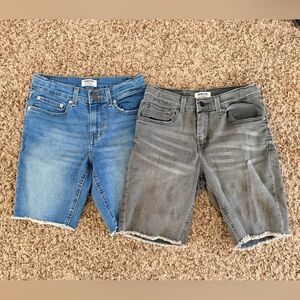 Signature by Levi Strauss Denim Shorts - Blue and Gray